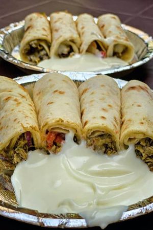 Best Street Food In Delhi Chicken Shawarma