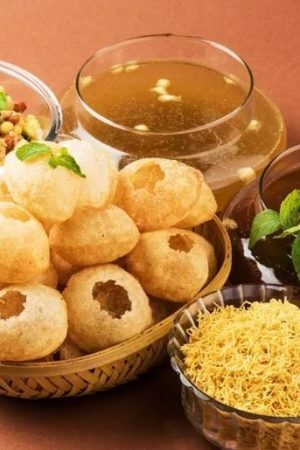 Best street food in Varanasi Paani Puri
