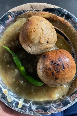 Best street food in Patna Litti