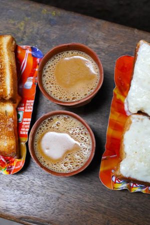Best street food in Varanasi Malai Toast