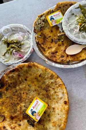 Best street food in Delhi paratha