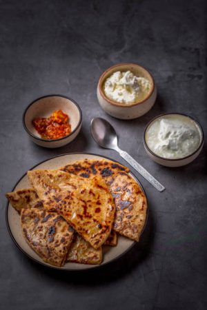 Best street food in Delhi paratha