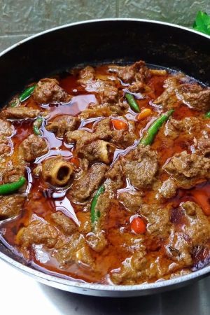 Best street food in Delhi Mutton Korma
