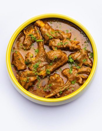 Best street food in Kolkata Mutton Rezala