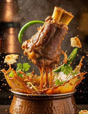 Best street food in Kolkata Mutton Rezala