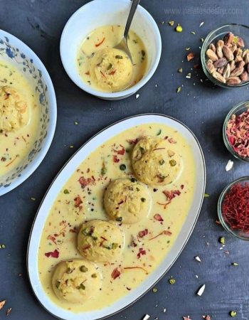 Best street food in Kolkata Rasmalai