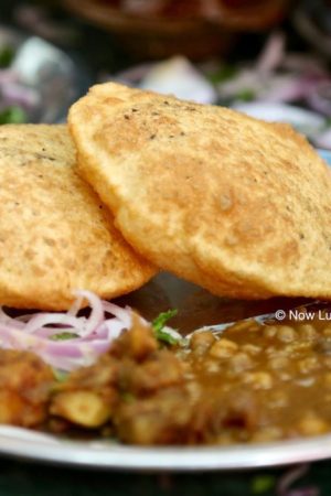 Best street food in Lucknow Khasta Kachori