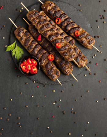 Best street food in Kolkata Reshmi Kabab