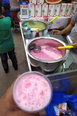 Best street food in Delhi Watermelon shake