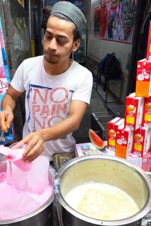 Best street food in Delhi Watermelon shake